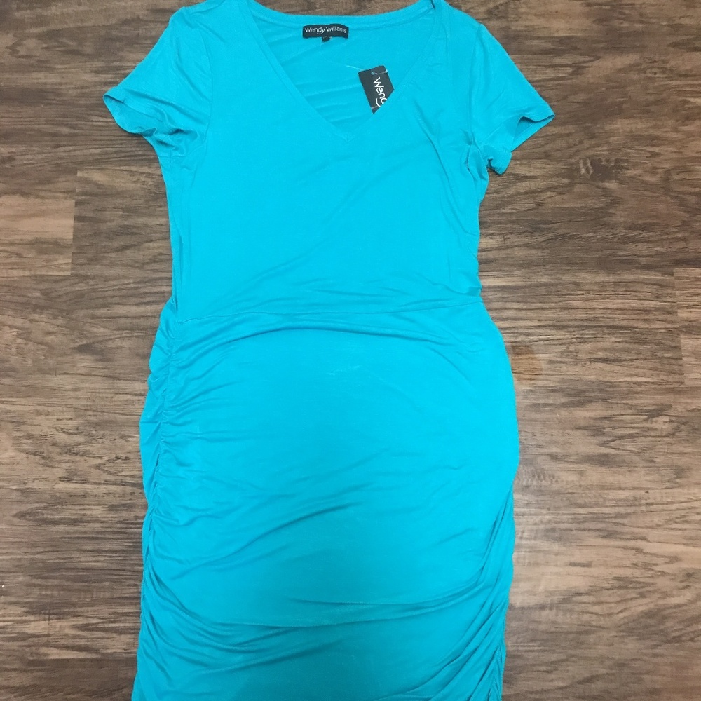 Wendy Williams Turquoise Dress
